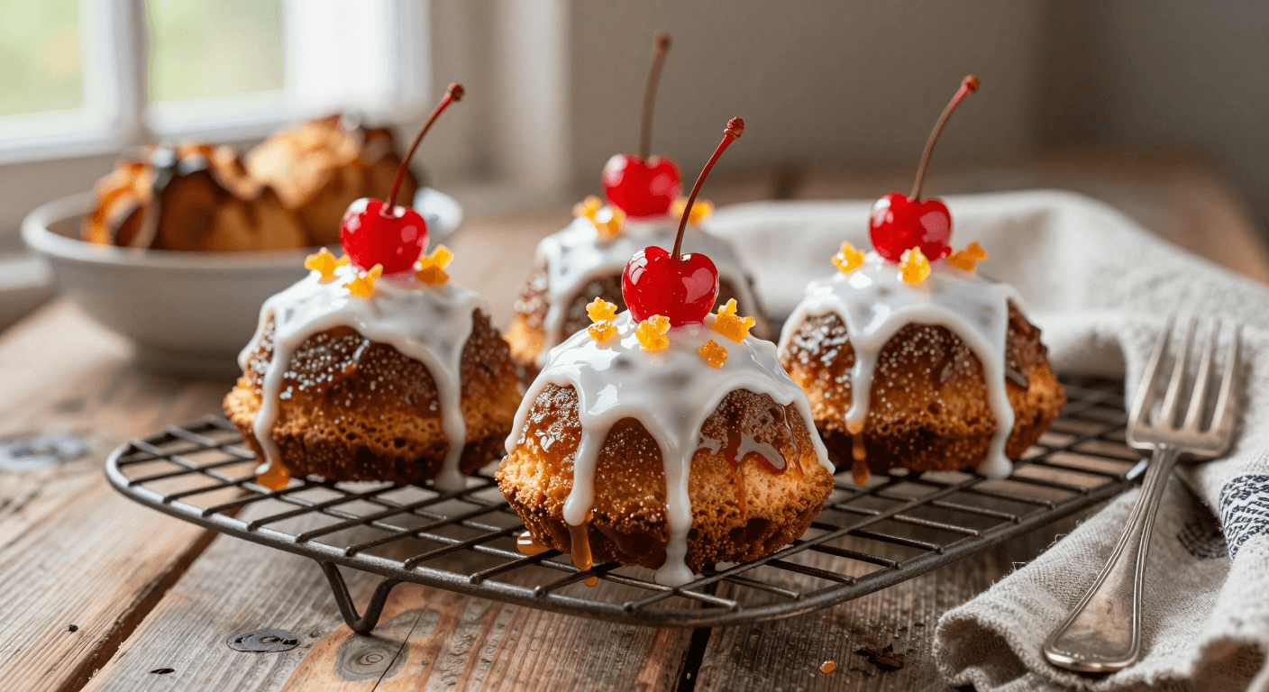 Rum Baba cake